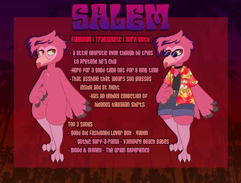 Salem The Flamingo! — Weasyl