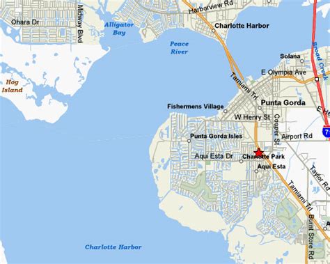 Map Of Punta Gorda Florida – Verjaardag Vrouw 2020