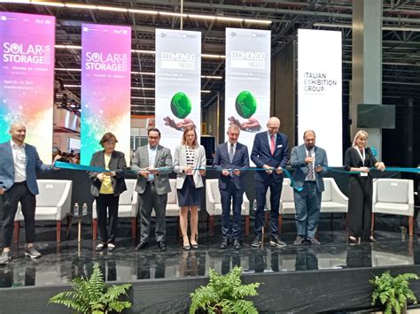 Energy Commerce Inauguran Solar Storage México y Ecomondo México