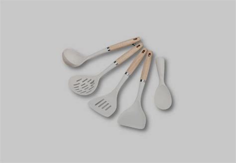 Silicone Wooden Spoon