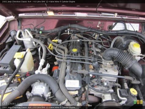 40 Litre Ohv 12 Valve Inline 6 Cylinder Engine For The 2001 Jeep