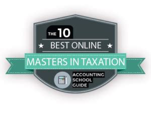 The 10 Best Online Masters in Taxation | Accounting School Guide