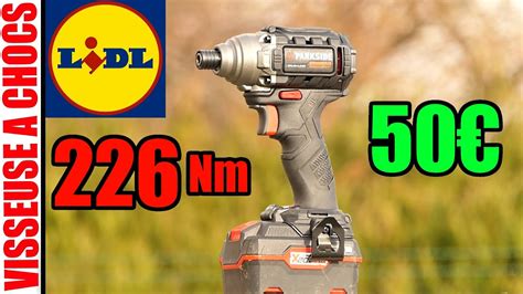 Lidl Visseuse Chocs Parkside Performance Nm Brushless V Sans