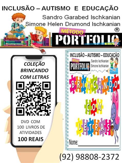 InclusÃo Autismo E EducaÇÃo Simone Helen Drumond Materiais Do MÉtodo De PortfÓlios