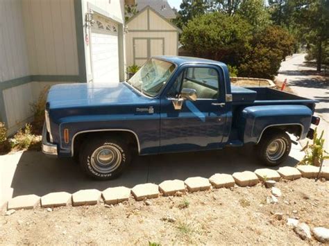 Find Used Classic Chevy Chevrolet Cheyenne C Pick Up Truck Step