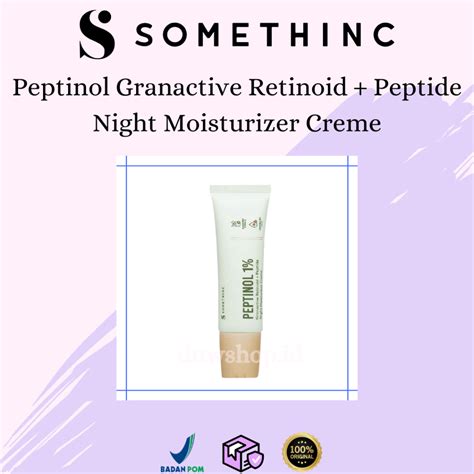 Jual Somethinc Peptinol Granactive Retinoid Peptide Night Moisturizer