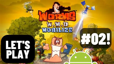 Worms W M D Mobilize Android Campaign Level 1 CHURCH AND DESTROY