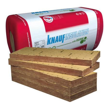 Knauf Insulation Ti Rotolo In Lana Minerale Di Vetro Rivestito