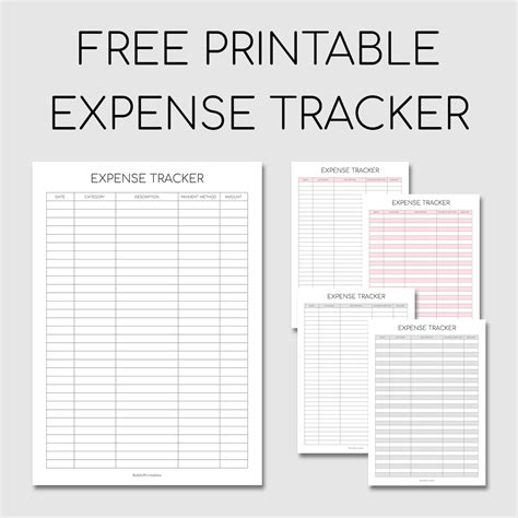 Expense Tracker Notion Template - Printable Word Searches