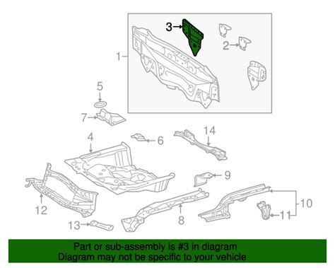 Toyota Prius C Rear Body Reinforcement Toyota