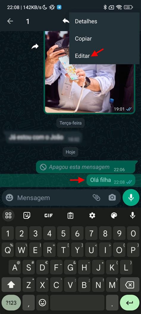 Dica Saiba Como Pode Editar As Mensagens Que Envia No WhatsApp