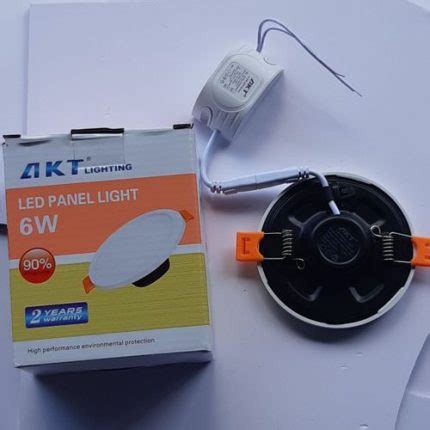 AKT 6W AKT POP PANEL LED LIGHT 6 Watts Pop White Admacol