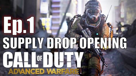 COD Advanced Warfare Supply Drop Opening Ep 1 The Quest For Elites