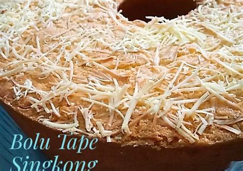 Resep Bolu Tape Singkong Panggang Oleh Hening Lestari Cookpad