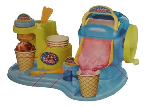 Maquina Para Hacer Helados Ice Cream Juguete Cuotas Sin Inter S