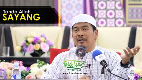 Ustaz Ahmad Dusuki Abd Rani TANDA ALLAH SAYANG YouTube