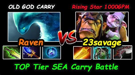 Raven Morphling Vs 23savage Alchemist Top Tier SEA Carry Battle