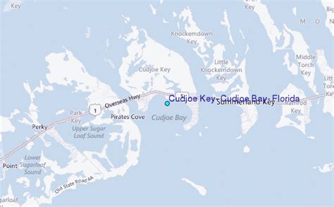 Cudjoe Key, Cudjoe Bay, Florida Tide Station Location Guide