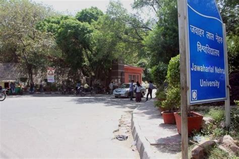 Hindu Sena Defends Putting Up Saffron Flags Outside Jnu Ibtimes India