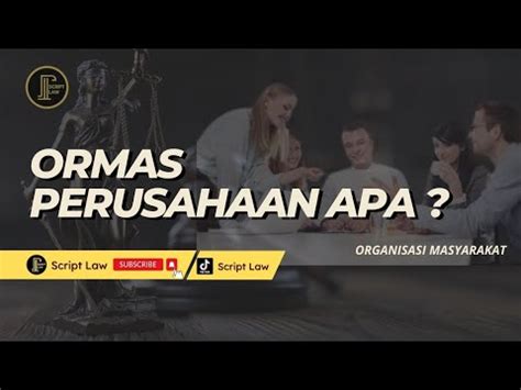 Baru Tau Ternyata Perkumpulan Berbentuk Badan Hukum YouTube