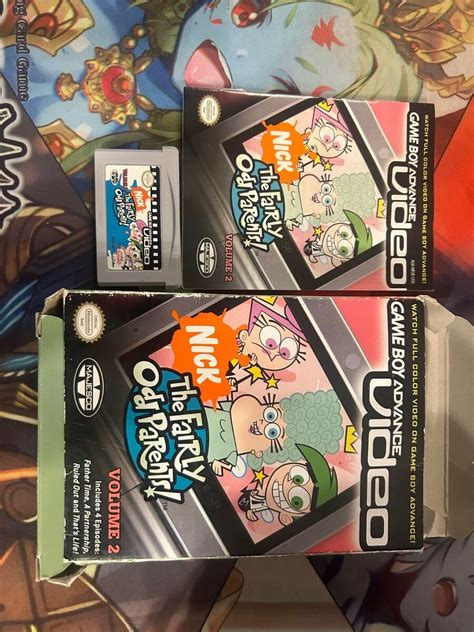 Game Boy Advance Video The Fairly OddParents Volume 1 USA