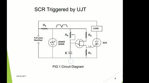 SCR TRIGGERING BY UJT POWER CONTROL CIRCUIT USING DIAC AND TRIAC YouTube