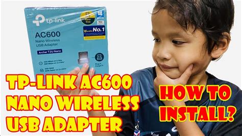 Tp Link Ac600 Nano Wireless Usb Adapter How To Install Youtube