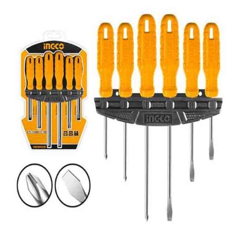 INGCO 6 Pcs Screwdriver Set HKSD0658