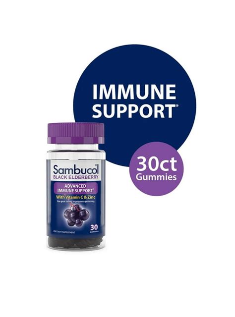 Elderberry Gummies In Immune Support