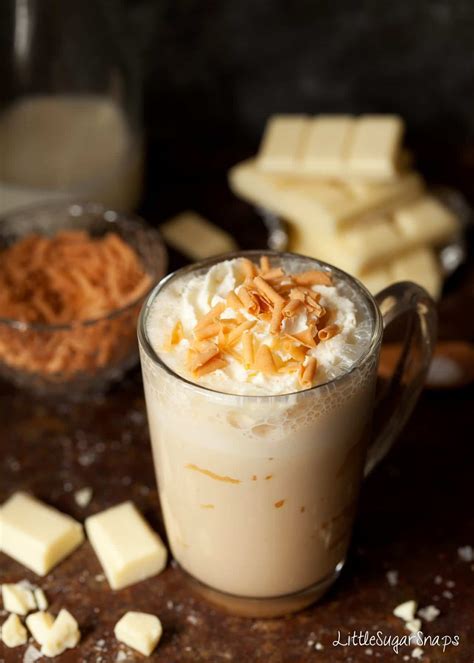 Caramelised White Chocolate And Hot Chocolate Drink Littlesugarsnaps