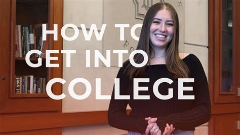 How To Get Into College YouTube