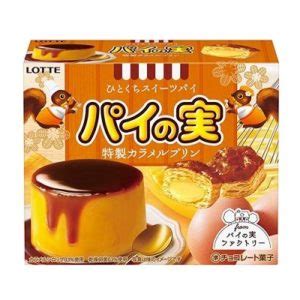 Lotte Pie Caramel Pudding Snack Affair