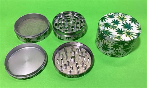 Stone Age 4 Piece Herb Grinder Grinders Stone Age Nimbin Hemp Embassy