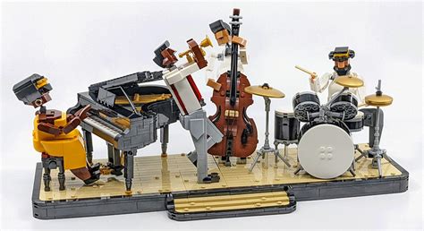 21334 LEGO Ideas Jazz Quartet Set Review BricksFanz