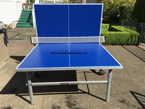 Kettler Topstar Xl5a Best Outdoor Ping Pong Tables