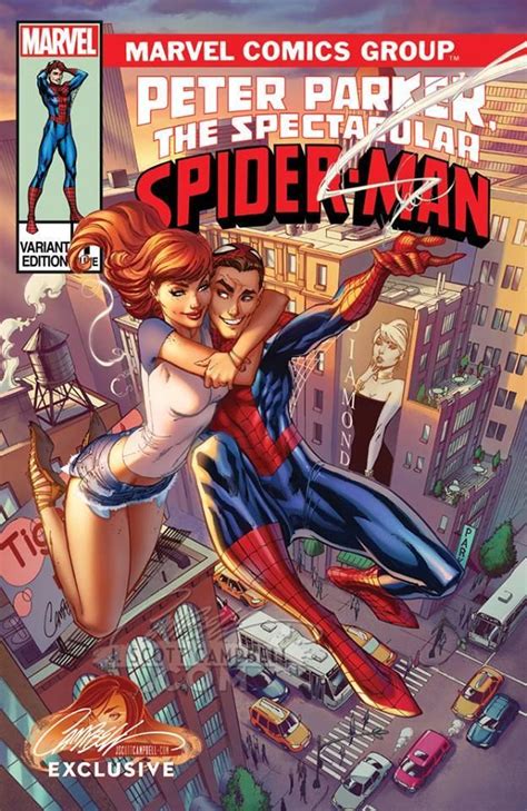 Jscott Campbell Variant The Spectacular Spider Man Cover Scott