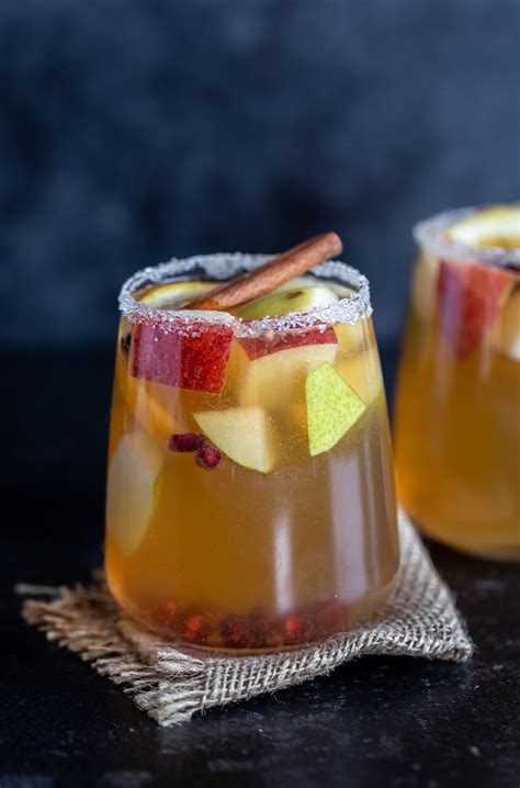 Non Alcoholic Apple Cider Sangria Cook With Manali