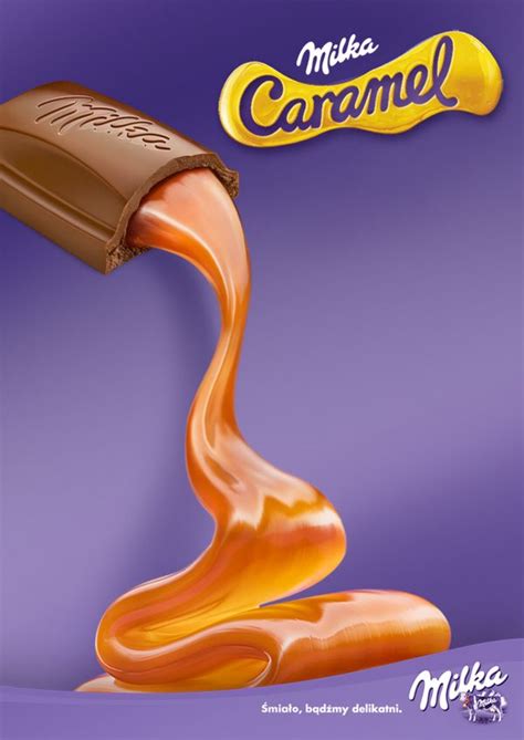 Milka Caramel By Wolowski And Partners Studio Via Behance Food