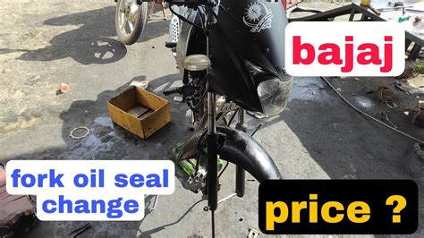 How To Change Pulsar Fork Oil Seal Bajaj Part Youtube