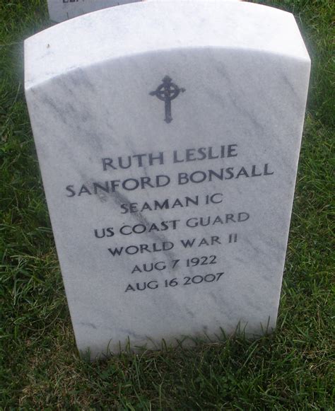 Ruth Leslie Sanford Bonsall 1922 2007 Find A Grave Memorial