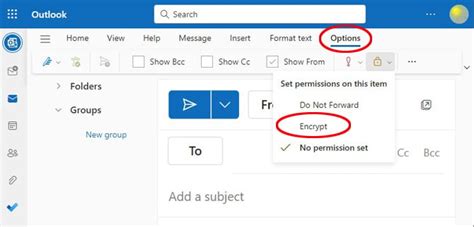 How To Send Encrypted Email Using Outlook Techlicious