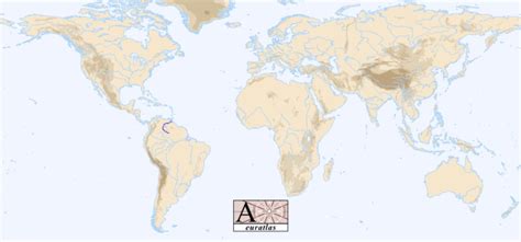 World Atlas: the Rivers of the World - Orinoco, Orinoco