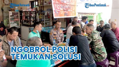 Jumat Curhat Bersama Polres Sambas Bertajuk Ngobrol Polisi Temukan