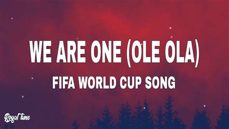 Jennifer Lopez Pitbull We Are One Ole Ola Official Fifa World Cup