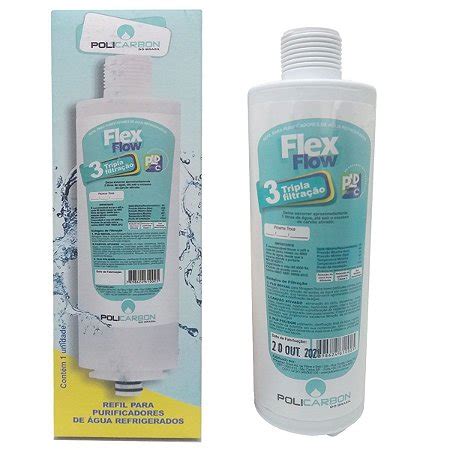 Filtro Refil Compat Vel Purificador Gua Libell Acqua Flex Press Side