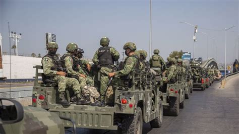 Llegan mil integrantes de Fuerzas Especiales del Ejército Mexicano a