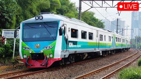 KEJAR KERETA KHUSUS PEJABAT KE SUKABUMI Lanjut Naik KRL Commuter