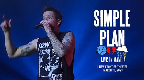 SIMPLE PLAN LIVE IN MANILA FULL CONCERT Harder Than It Looks Tour