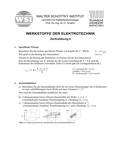 Werkstoffe Der Elektrotechnik