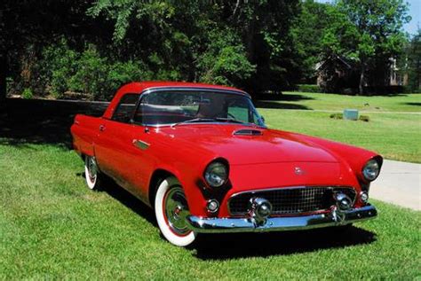 1955 Ford Thunderbird Red Restored and Gorgeous – RonSusser.com